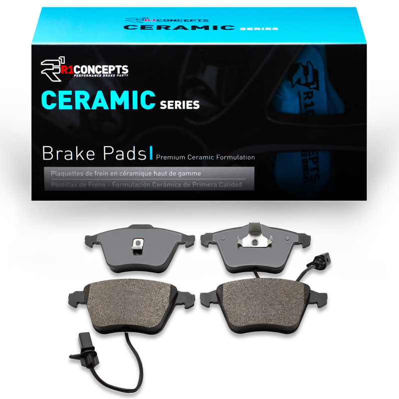 Audi A6 Quattro Brake Pads - Front - R1 Concepts - Ceramic - `01-`05
